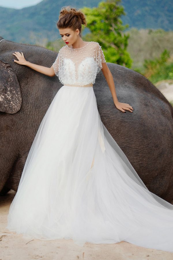 Свадебное Платье В Пол Фото