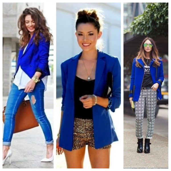 Модные Пиджаки Под Синее Платье 2021 Женские