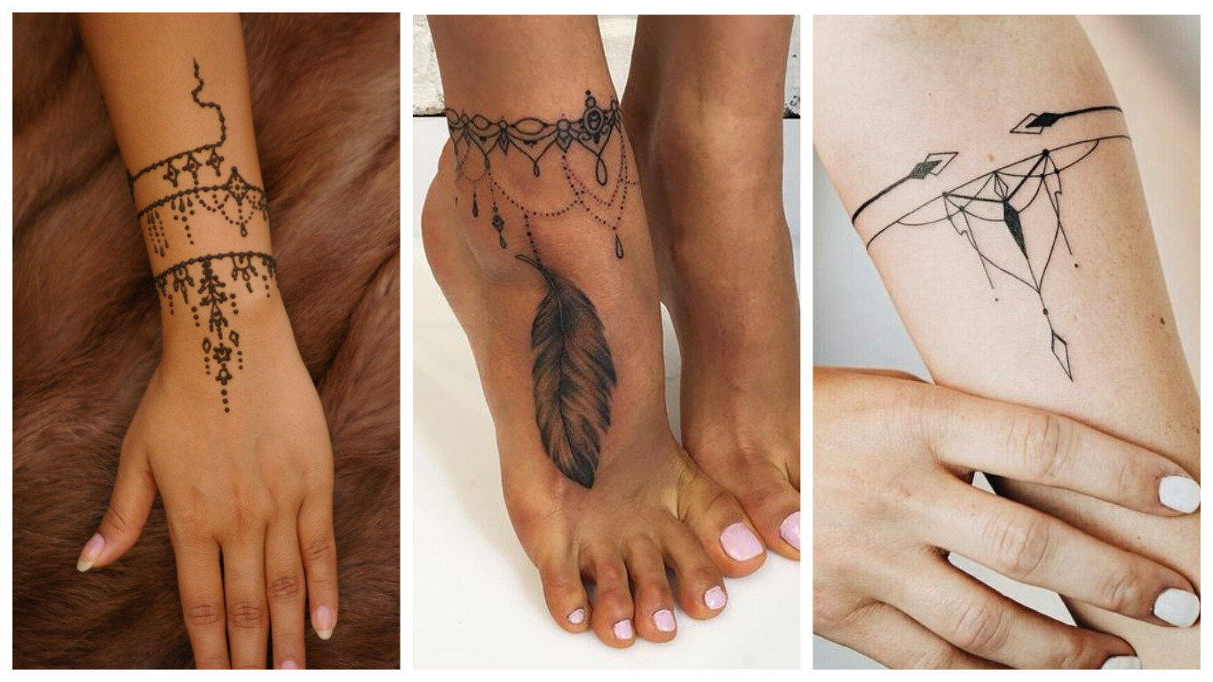 Девушка с татуировками на теле и с голыми дырочками дает партнеру в щель