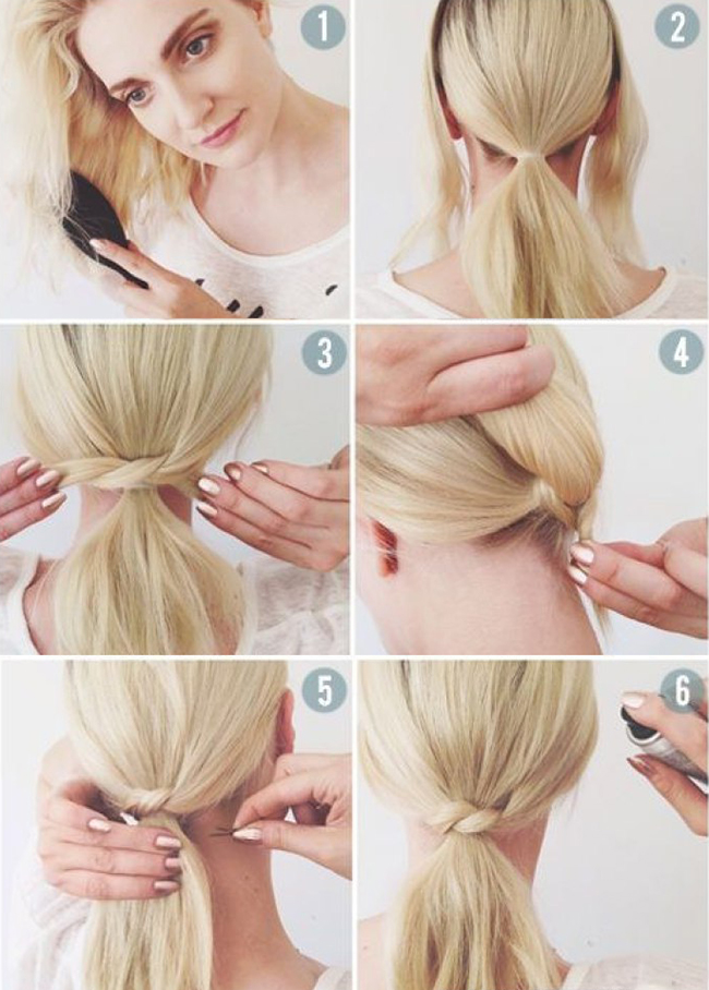 10 способов, как сделать хвост из волос. Пошаговая инструкция | Femmie