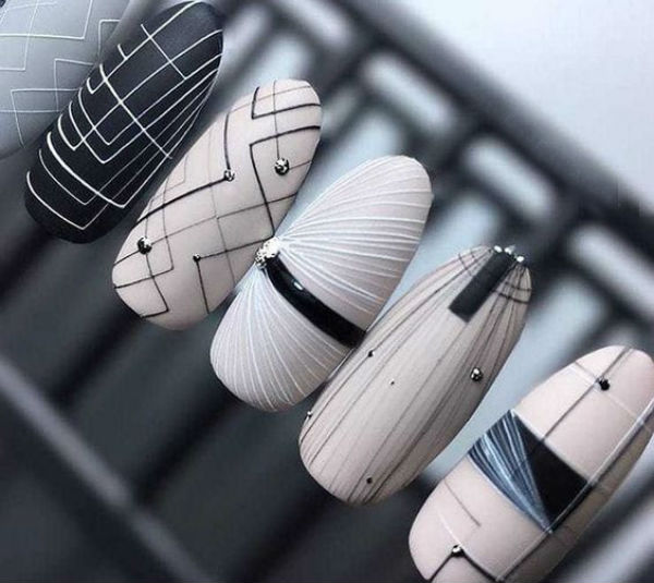 Дизайн ногтей с паутинкой: модный маникюр, фото