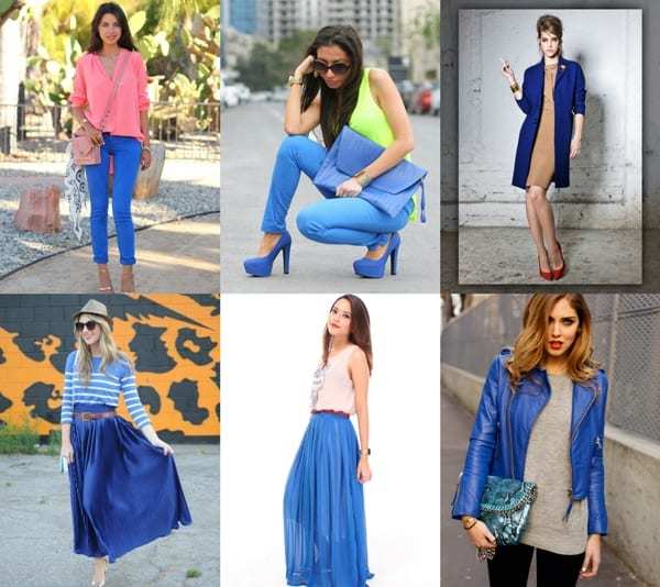 Идеальные сочетания синего цвета в одежде