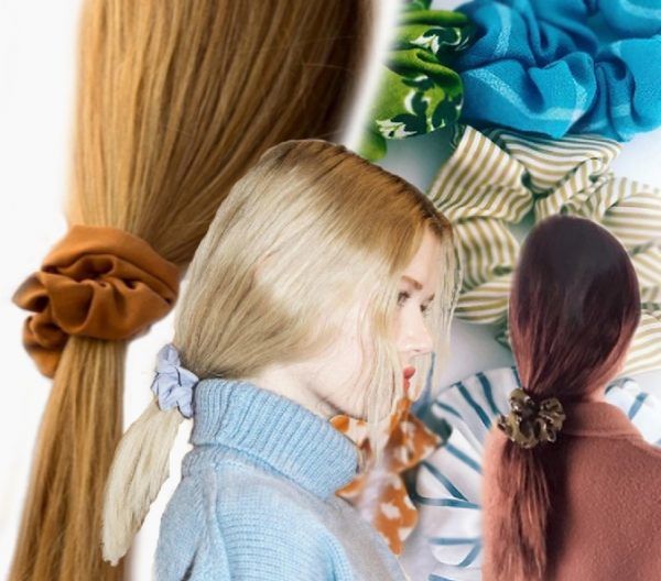 Модные резинки для волос 2020